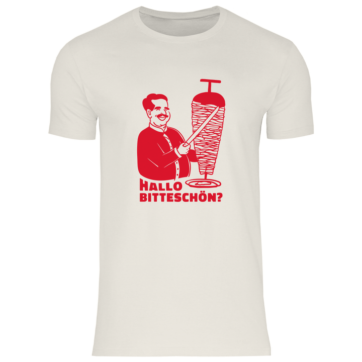 Hallo Bitteschön - Herren T - Shirt - Textilzauber