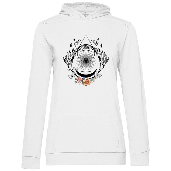 Himmelsphasen - Damen Hoodie - Textilzauber
