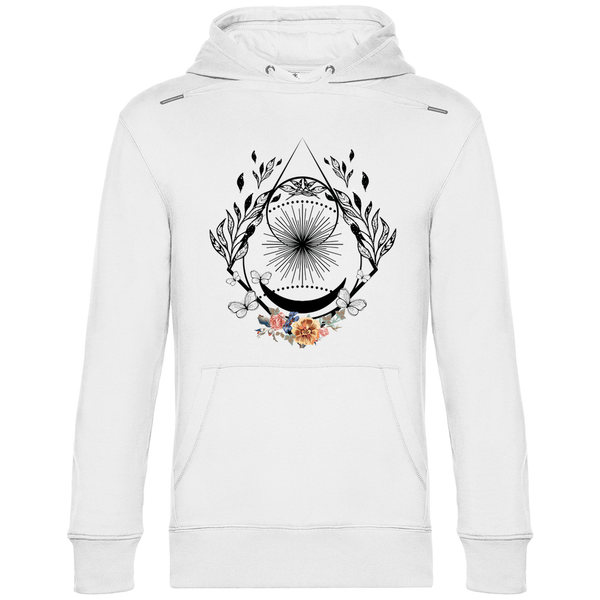Himmelsphasen - Herren Hoodie - Textilzauber
