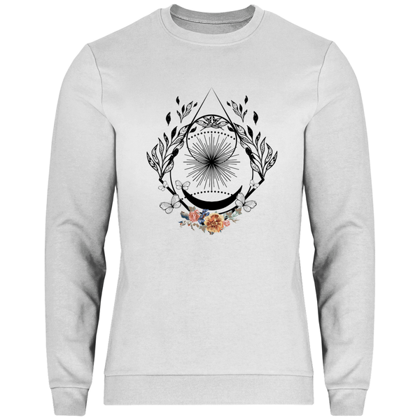 Himmelsphasen - Herren Sweatshirt - Textilzauber