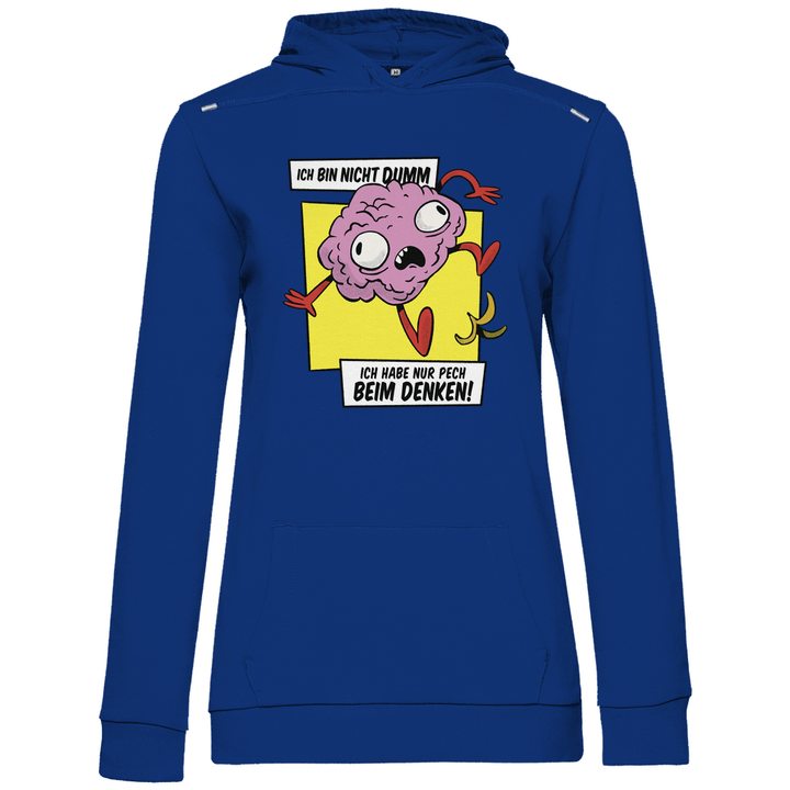 Hirn auf Abwegen - Damen Hoodie - Textilzauber