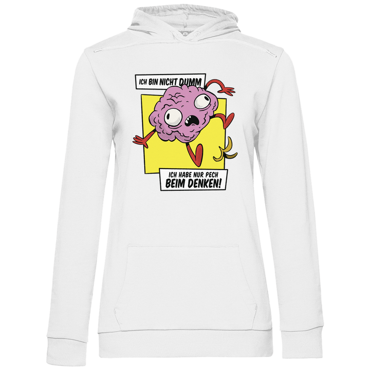 Hirn auf Abwegen - Damen Hoodie - Textilzauber