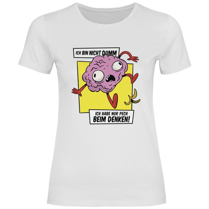 Hirn auf Abwegen - Damen T - Shirt - Textilzauber