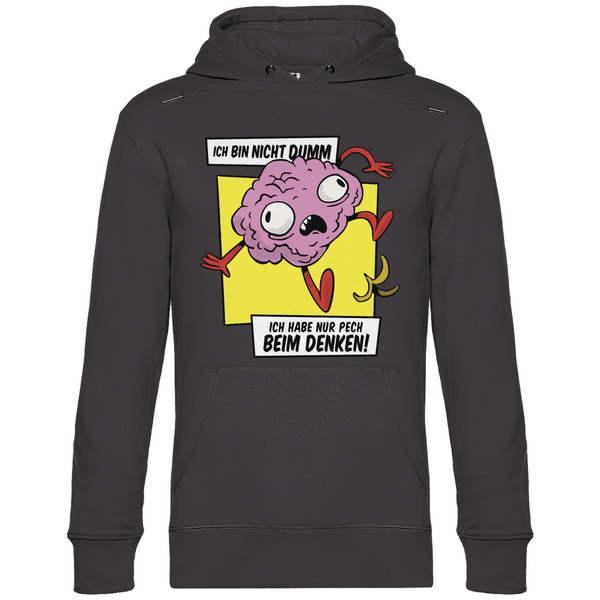 Hirn auf Abwegen - Herren Hoodie - Textilzauber