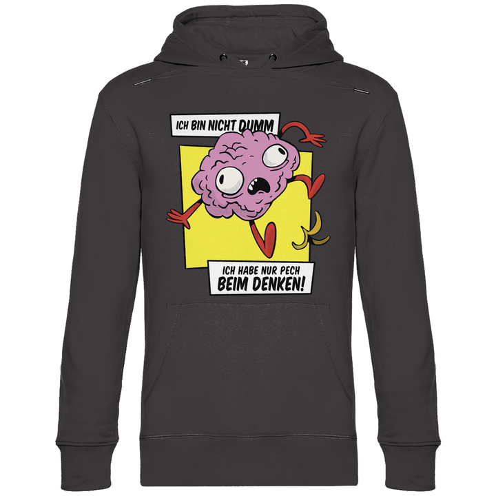 Hirn auf Abwegen - Herren Hoodie - Textilzauber