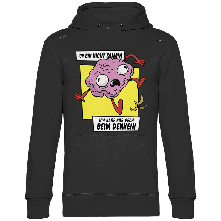 Hirn auf Abwegen - Herren Hoodie - Textilzauber