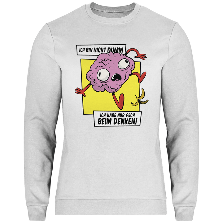Hirn auf Abwegen - Herren Sweatshirt - Textilzauber