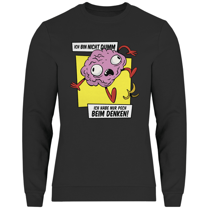 Hirn auf Abwegen - Herren Sweatshirt - Textilzauber