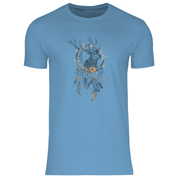 Hirsch Traumfänger - Herren T - Shirt - Textilzauber
