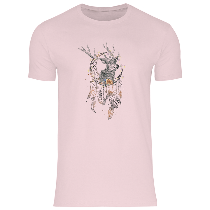 Hirsch Traumfänger - Herren T - Shirt - Textilzauber