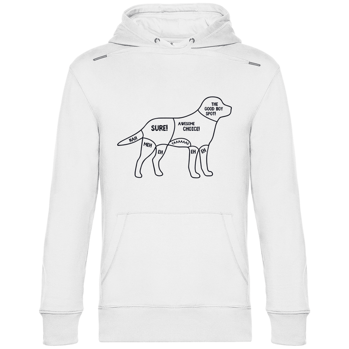 Hunde - Streicheln - Guide - Herren Hoodie - Textilzauber