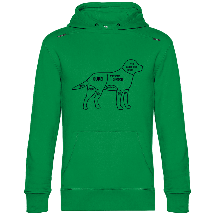 Hunde - Streicheln - Guide - Herren Hoodie - Textilzauber