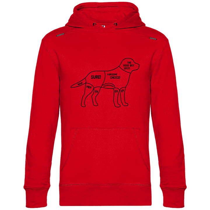 Hunde - Streicheln - Guide - Herren Hoodie - Textilzauber
