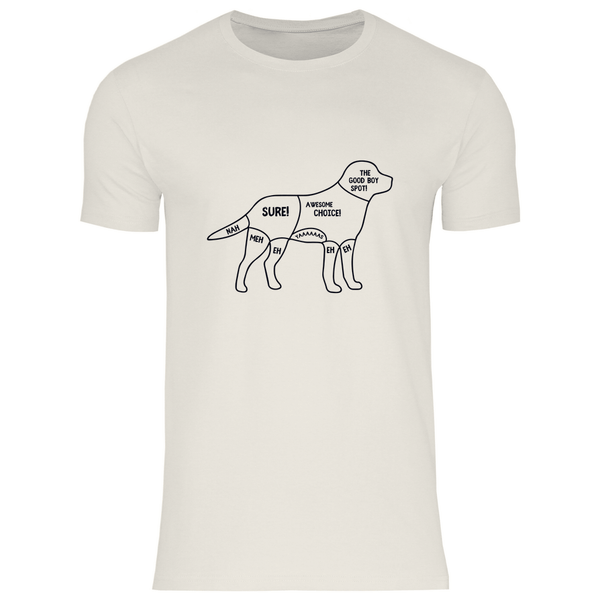 Hunde - Streicheln - Guide - Herren T - Shirt - Textilzauber