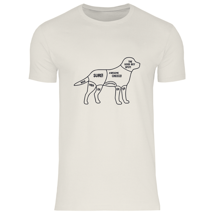 Hunde - Streicheln - Guide - Herren T - Shirt - Textilzauber