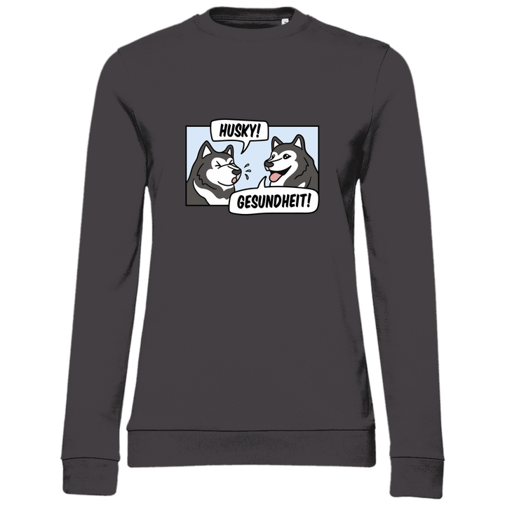 Husky Gesundheit - Damen Sweatshirt - Textilzauber