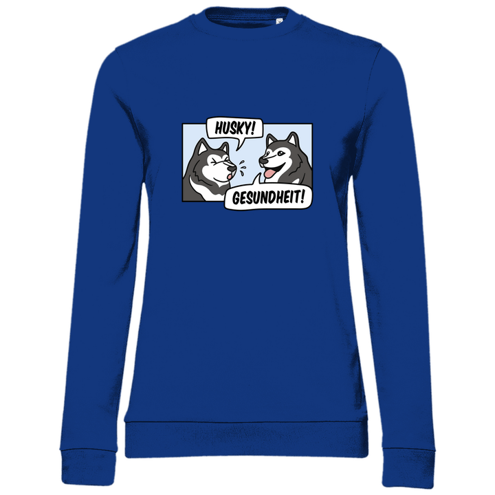 Husky Gesundheit - Damen Sweatshirt - Textilzauber