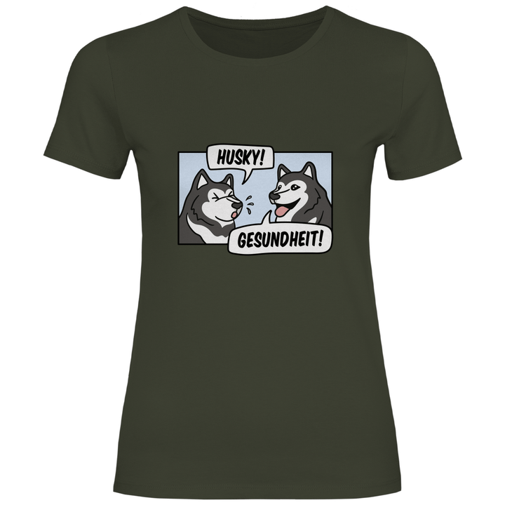 Husky Gesundheit - Damen T - Shirt - Textilzauber