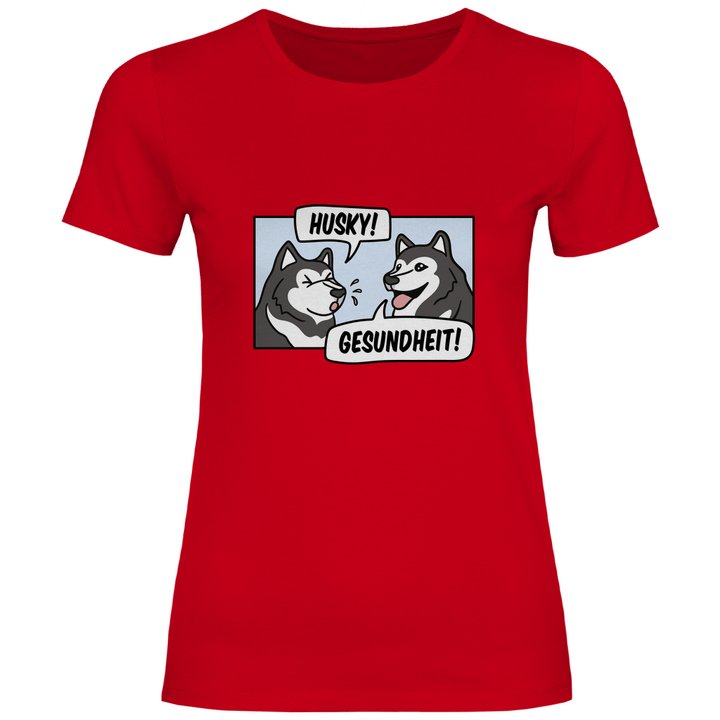 Husky Gesundheit - Damen T - Shirt - Textilzauber