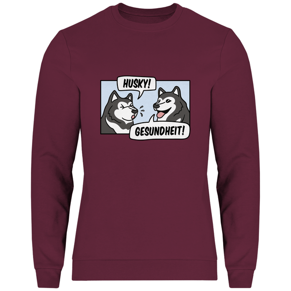 Husky Gesundheit - Herren Sweatshirt - Textilzauber