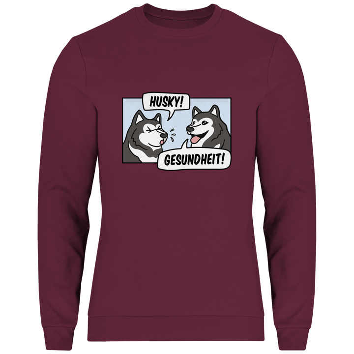 Husky Gesundheit - Herren Sweatshirt - Textilzauber