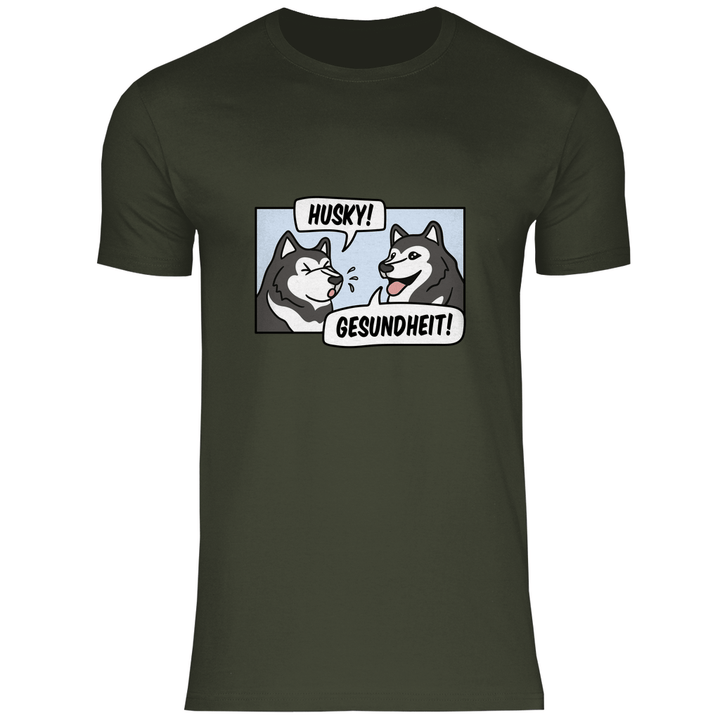 Husky Gesundheit - Herren T - Shirt - Textilzauber