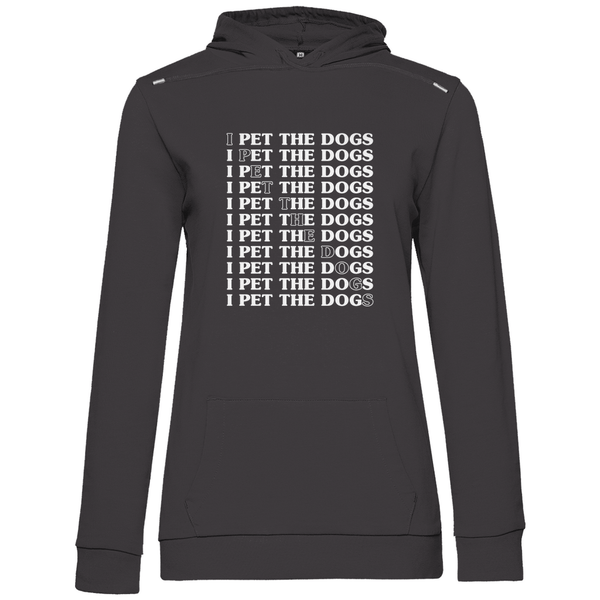 I Pet The Dogs - Damen Hoodie - Textilzauber