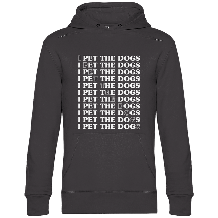 I Pet The Dogs - Herren Hoodie - Textilzauber