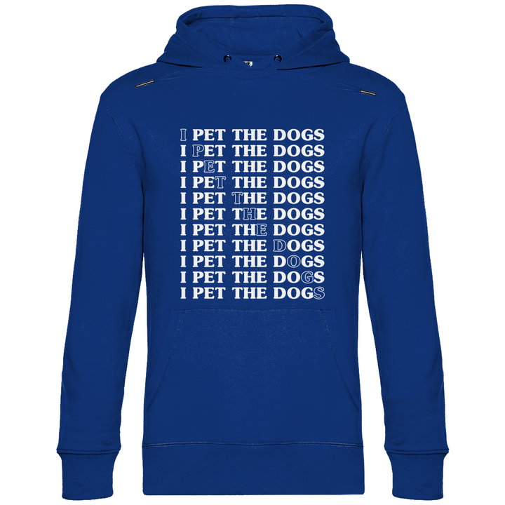I Pet The Dogs - Herren Hoodie - Textilzauber