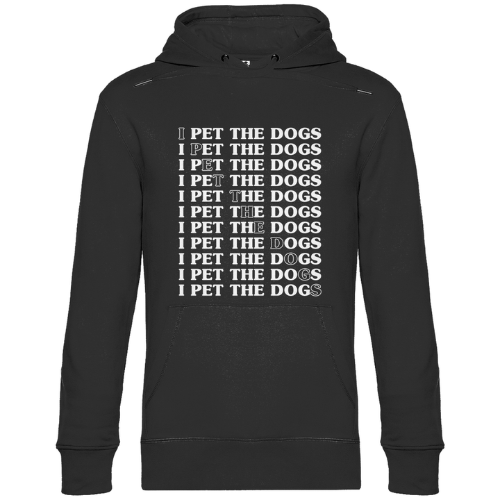 I Pet The Dogs - Herren Hoodie - Textilzauber
