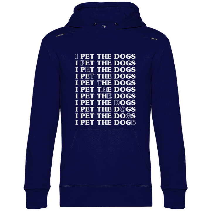 I Pet The Dogs - Herren Hoodie - Textilzauber