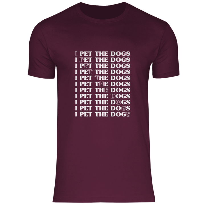 I Pet The Dogs - Herren T - Shirt - Textilzauber