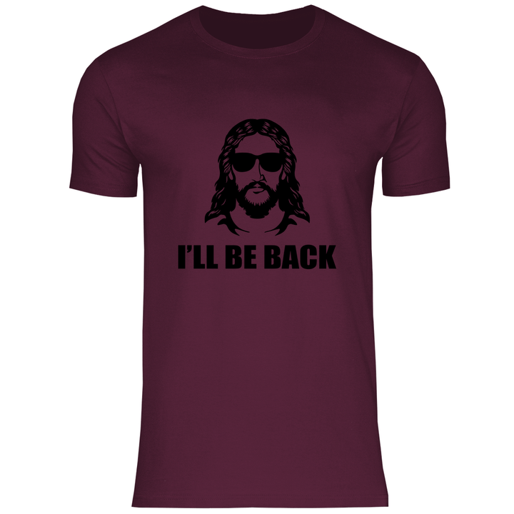 Ich werde wiederkehren - Herren T - Shirt - Textilzauber