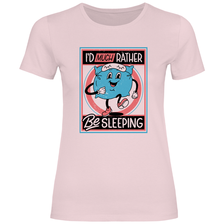 I'd Much Rather Be Sleeping - Damen T - Shirt - Textilzauber