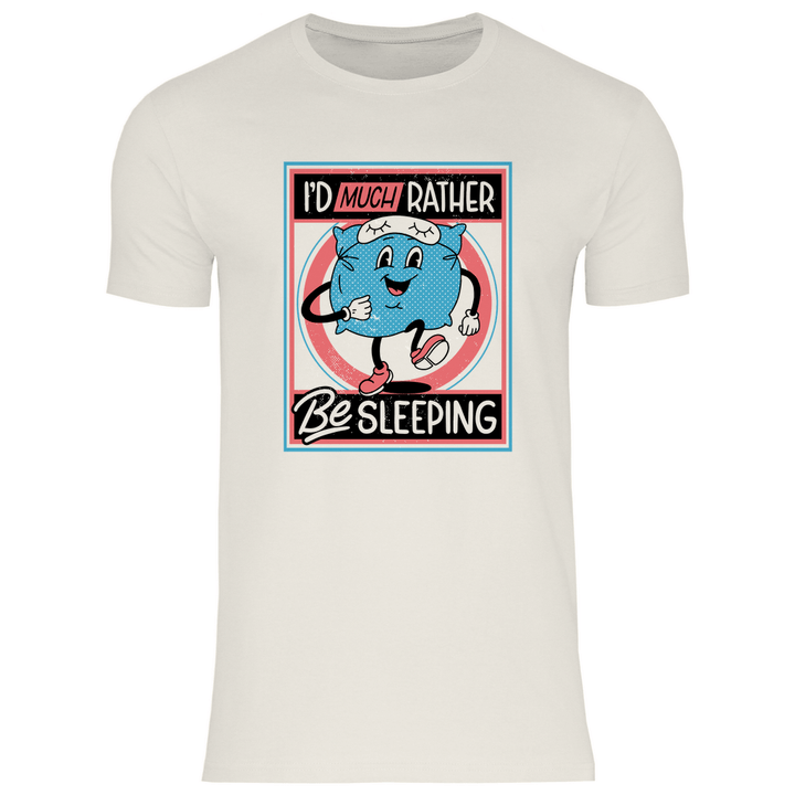 I'd Much Rather Be Sleeping - Herren T - Shirt - Textilzauber