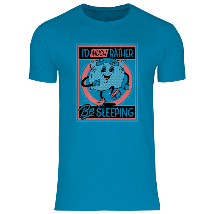 I'd Much Rather Be Sleeping - Herren T - Shirt - Textilzauber
