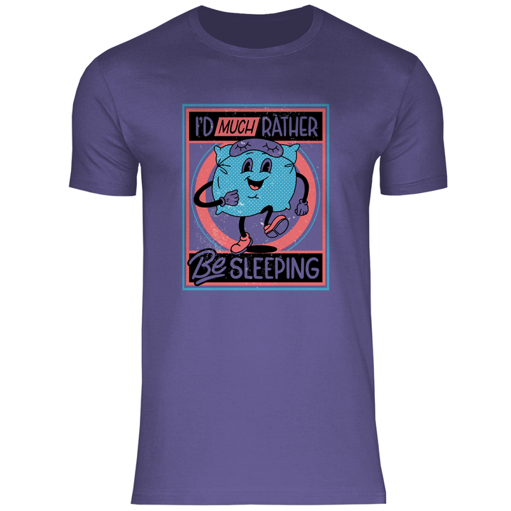 I'd Much Rather Be Sleeping - Herren T - Shirt - Textilzauber