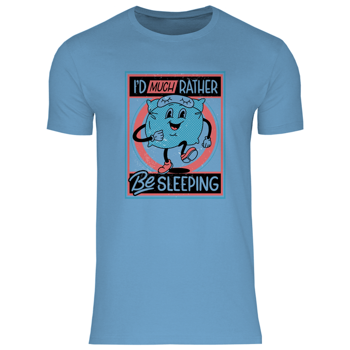 I'd Much Rather Be Sleeping - Herren T - Shirt - Textilzauber