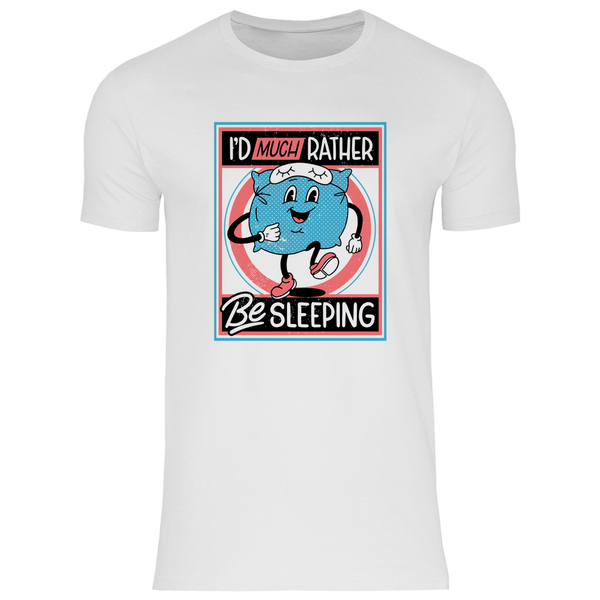 I'd Much Rather Be Sleeping - Herren T - Shirt - Textilzauber