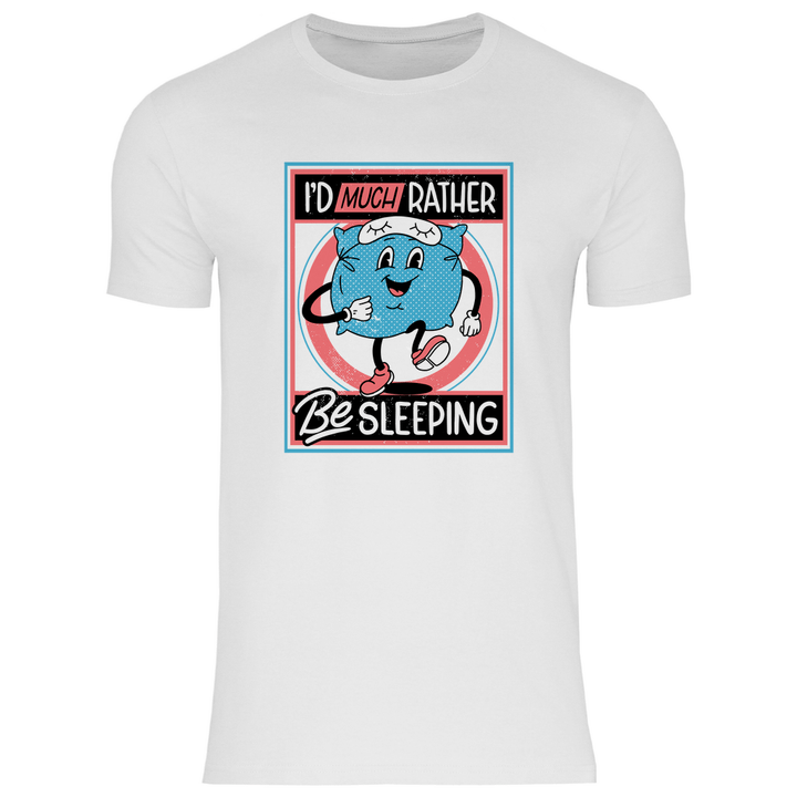 I'd Much Rather Be Sleeping - Herren T - Shirt - Textilzauber