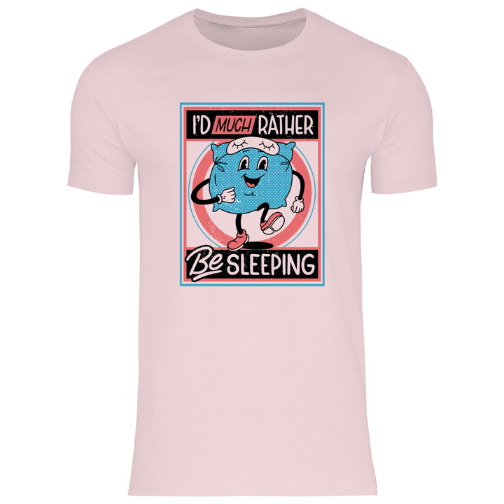I'd Much Rather Be Sleeping - Herren T - Shirt - Textilzauber