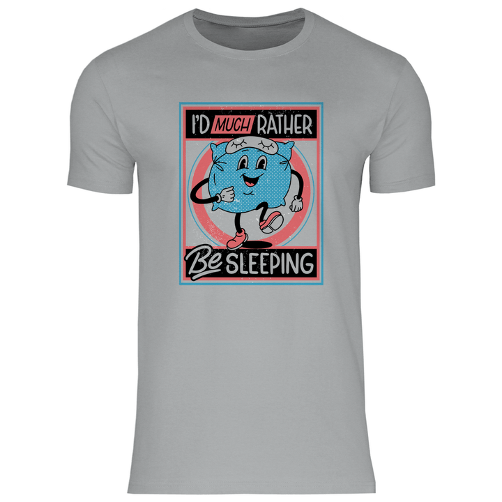 I'd Much Rather Be Sleeping - Herren T - Shirt - Textilzauber
