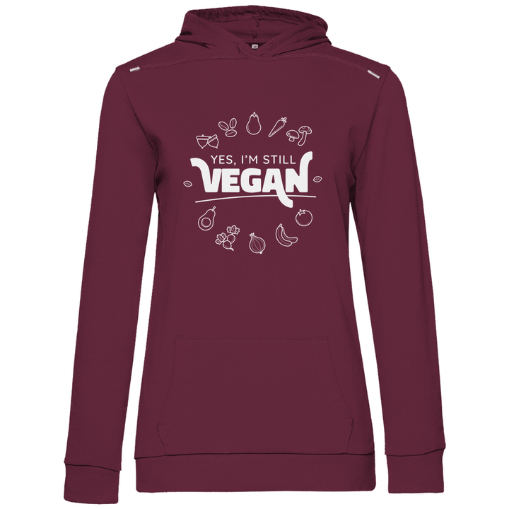 Immer Noch Vegan - Damen Hoodie - Textilzauber