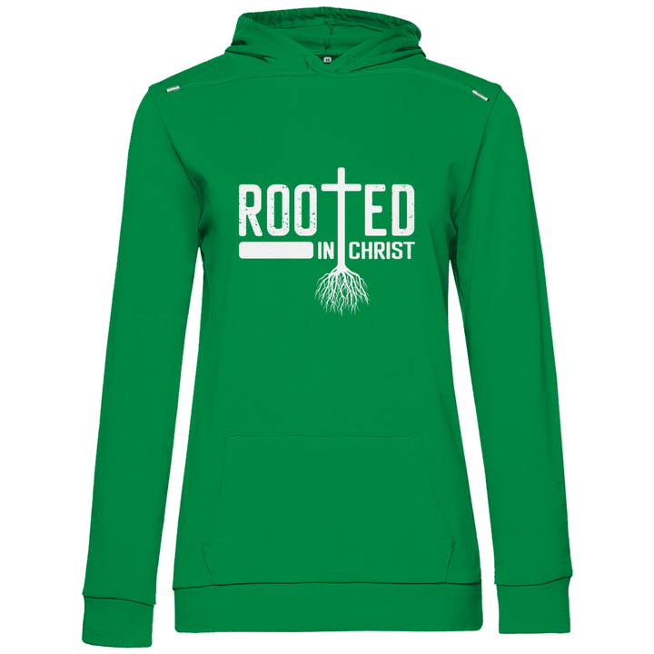 In Christus verwurzelt - Damen Hoodie - Textilzauber