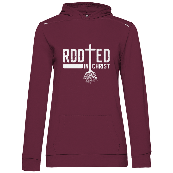 In Christus verwurzelt - Damen Hoodie - Textilzauber