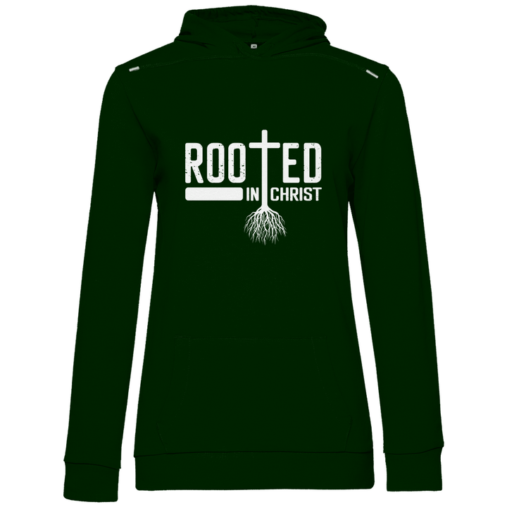 In Christus verwurzelt - Damen Hoodie - Textilzauber
