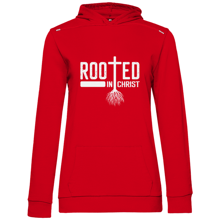 In Christus verwurzelt - Damen Hoodie - Textilzauber