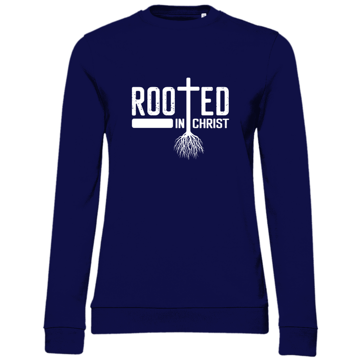 In Christus verwurzelt - Damen Sweatshirt - Textilzauber