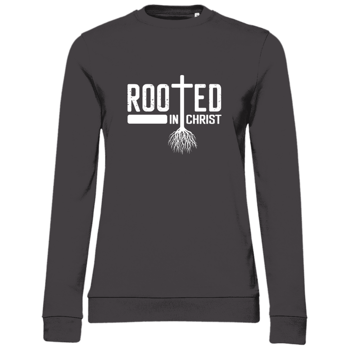 In Christus verwurzelt - Damen Sweatshirt - Textilzauber