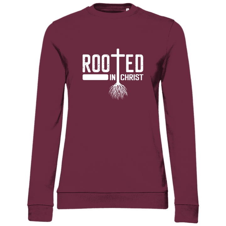 In Christus verwurzelt - Damen Sweatshirt - Textilzauber